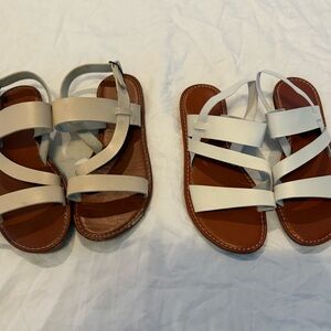 White Strappy Sandals